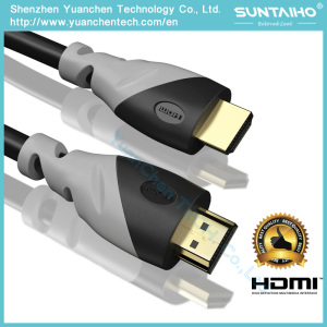 PVC Jacket Enthenet HDMI Cable for HDTV Projector with 1.4/2.0