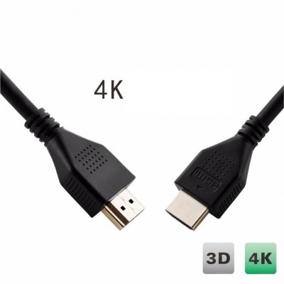 Hot Sale HDMI Cable 3D 4K Gold Plated Connector